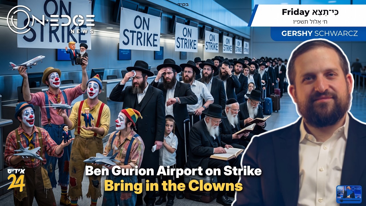 Ben Gurion Airport on Strike - Bring in the Clowns