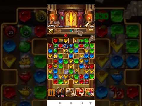 Jewel Legacy 💎 Level 901 ⭐⭐⭐ - Jewels & Gems Match 3 Puzzle 2021 no Booster 👑 Android Gameplay ✅