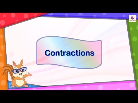 Contractions | English Grammar & Composition Grade 2 | Periwinkle