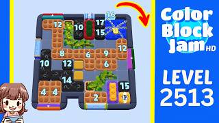 Solution du Niveau 2513 de Color Block Jam