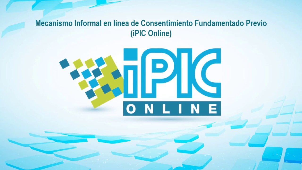 1 - Una introducción al iPIC Online