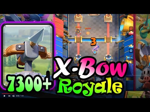 🔥Xbow 2.9 Cycle Deck 👈7300+ Destroyed Ladder - Xbow Royale
