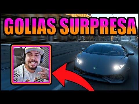 ZOIOOGAMER na GOLIAS SURPRESA é só DOIDEIRA - FORZA HORIZON 4 "Goliath Race Gameplay"