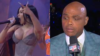 Charles Barkley on Cardi B during halftime "They might be Cardi D's" 😭 