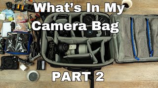 Whats In My Camera Bag PART 2