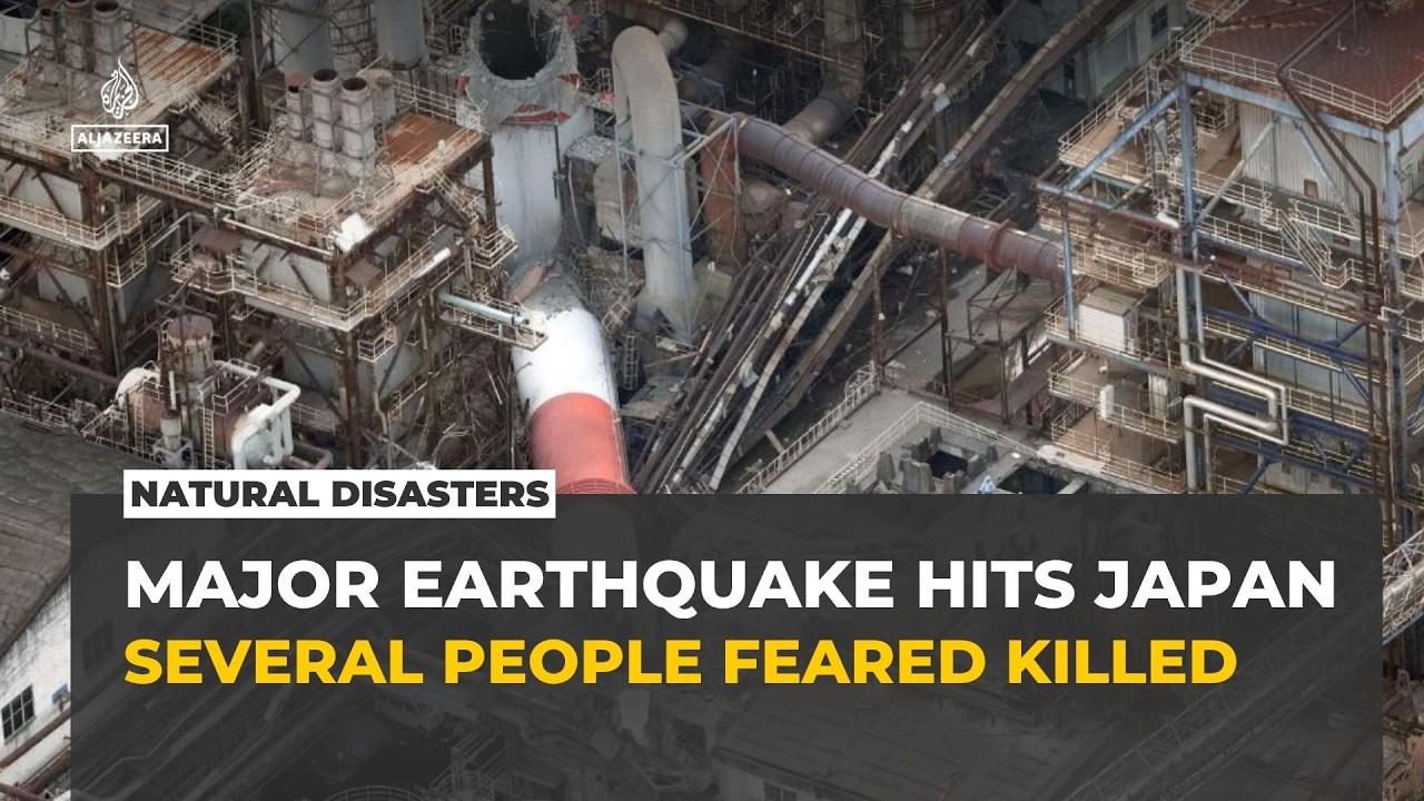 Several dead in Japan after magnitude 7.1 earthquake causes blast at mall