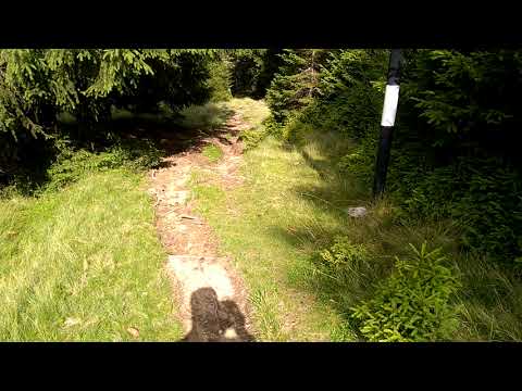 FILMARE IN COBORARE DE LA PIATRA ARSA SPRE PADINA BUCEGI