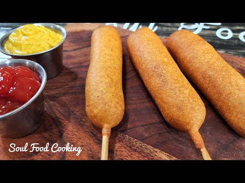 How to Make Corn Dogs - Easy Corn Dog Recipe