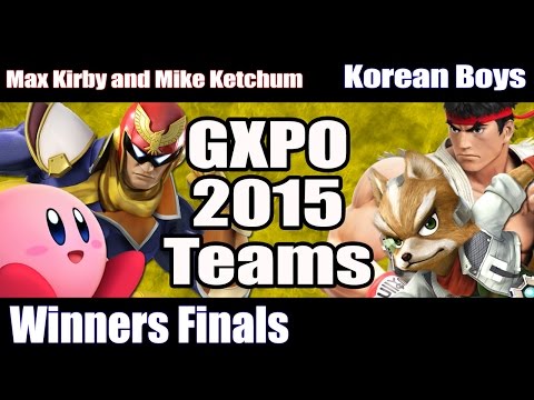 GXPO15 Doubles: SSB Wii U - WF - Max Ketchum + Mike Kirby vs False + K0rean