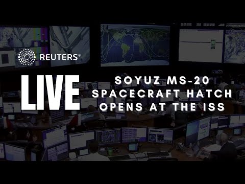 LIVE: Soyuz MS-20 spacecraft hatch opens at the ISS