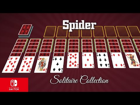 Spider Solitaire Collection Nintendo switch gameplay - YouTube