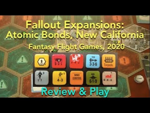 Fallout: New California & Atomic Bonds Expansions (FFG) Review & How to Play