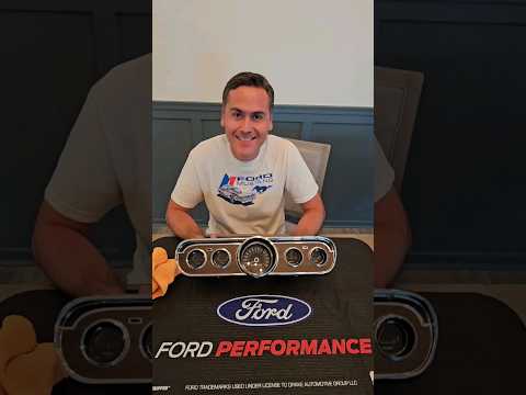 ⚡How to upgrade a 66 Mustang Cluster #automobile #car #classiccars #mustang #ford #restoration