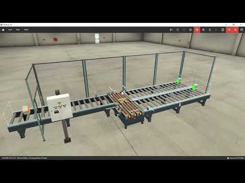 Converge Station Simulation with Tia Portal in FactoryIO