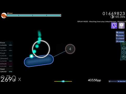 Vaxei | Linked Horizon - Shinzou o Sasageyo! [TV Size] [Titan] +HD,DT | FC 99.67% 610pp #1