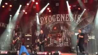 Pyogenesis &quot;Love Nation  Sugarhead&quot;. Summer Breeze 2015.