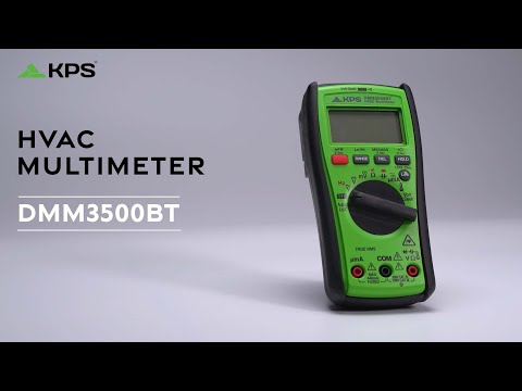 KPS DMM3500BT HVAC Multimeter with Bluetooth and app