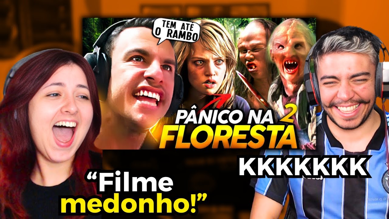 SUPER XANDÃO ASSISTINDO PÂNICO NA FLORESTA 2 | FLORESTA DO MAL | REACT