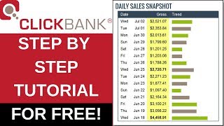 Clickbank For Beginners 2021 - Make Money With Clickbank For FREE [Step By Step]