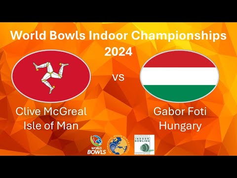 World Bowls Live Stream C McGreal v G Foti