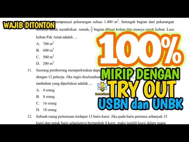 100% TRY OUT, USBN, DAN UNBK AKAN SEPERTI INI (1)