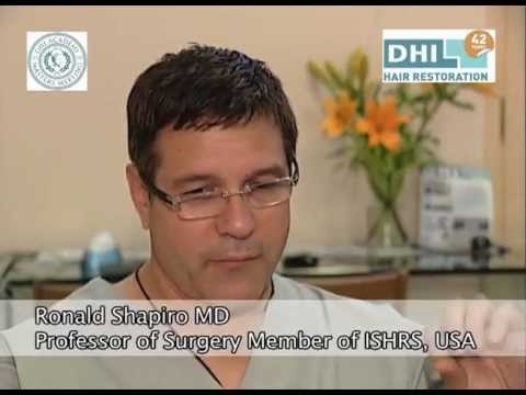 DHI AMM 2012. Dr. Ron Shapiro testimonial on Direct Hair Implantation (invited speaker)