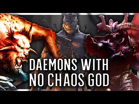 Every Undivided Daemon Of Chaos EXPLAINED | Warhammer 40k Lore