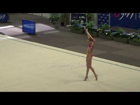 Loanne WEISS corde - 2019 Championnat de France Créteil AA (junior Elite)