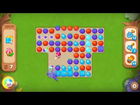 Gardenscapes level 13477 Gameplay #Bubunka