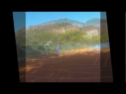 Aprendendo a sacar com Bernardo Gentil.