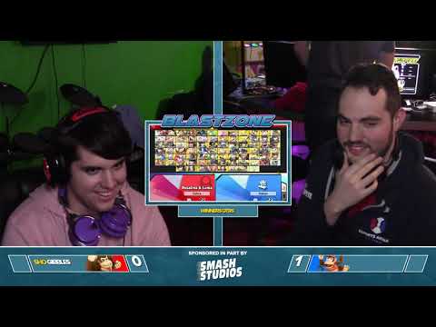 PSG Blastzone: SHO | Gibbles (Donkey Kong) vs TLOC | Dakpo (Diddy Kong/Game & Watch)-  Winners Qtrs
