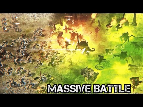 TERMINATORS of the Deathwing vs Tyranids! - Unification Mod, Warhammer 40K: Dawn of War: Soulstorm