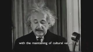 Real Speech Of Albert EinsteinVoice Of Albert Eins