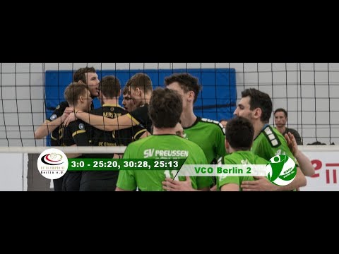 17. Spieltag: VCO Berlin 2  vs. Preußen Volleys