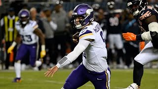 J.J. McCarthy Week 1 Every Drop-Back, Pass & Run Minnesota Vikings at Chicago Bears NFL MNF 2025