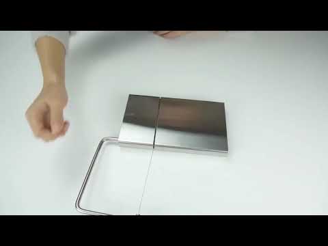 Cheese Handle Kitchen Utensil Butter Easy Clean Wire Slicer Cutter Eco friendly Stainless Steel