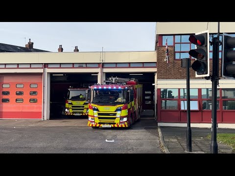 Hunslet Double Pump Turnout | West Yorkshire Fire & Rescue Service