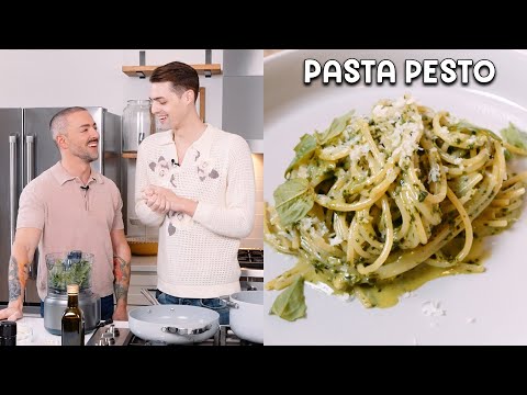 Nick Smith Tries My Pesto Recipe and Totally Loses Control | Your Pasta Sucks with Matteo Lane