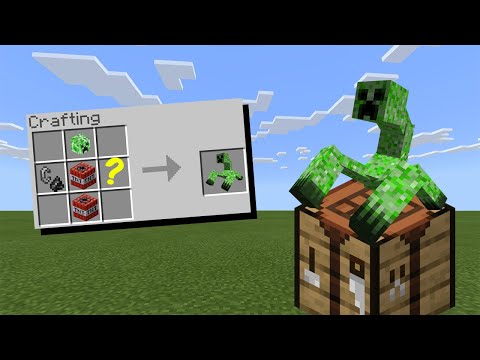 MrPogz Zamora - How to Craft a Mutant Creeper - Minecraft