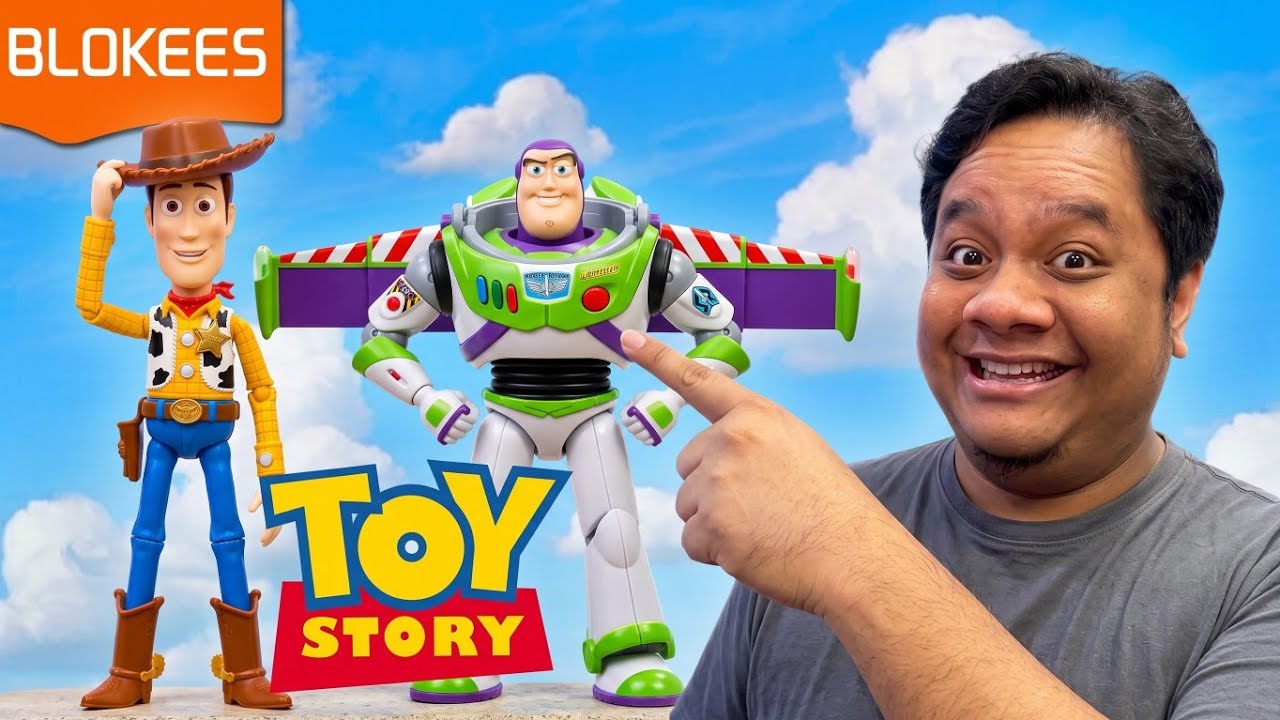 Aku UNBOXING Toy Story Blokees Penuh Keceriaan Bagai Andy