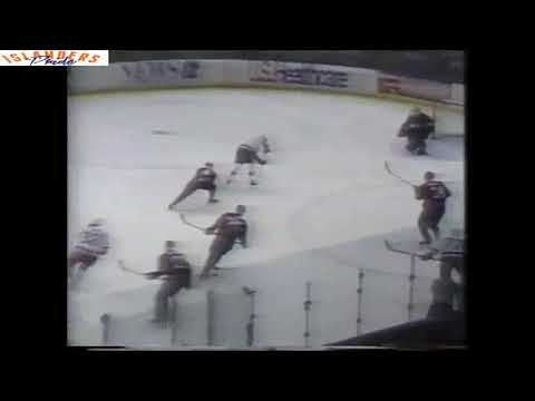 October 23 1993 Senators at Islanders Derek King Unassisted Hat Trick Goal