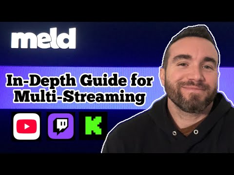MELD Studio – Ausführlicher Einrichtungsleitfaden: Die einfachste KOSTENLOSE Multi-Stream-Software