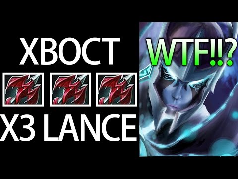 WTF x3 Dragon Lance Phantom Assassin XBOCT Dota 2 Troll Build EZ Game