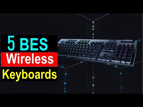 ✅Top 5 BEST Wireless Keyboards of (2023)/ best wireless keyboard
