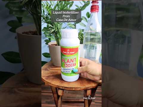Casa De Amor Plant Boost Liquid Fertilizer 🌿 #organicproduct #casadeamor #organicgardening  #garden