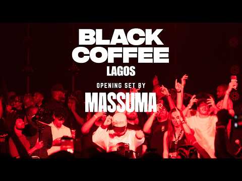Massuma Opening for Black Coffee – Live Afro House Set in Lagos (2026)