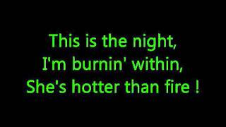 Eric Saade feat. DEV - Hotter Than Fire [LYRICS]