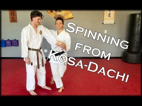 Waza Wednesday 12/12/18 - Bunkai Concept: Spinning From Kosa-Dachi
