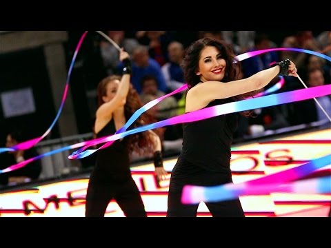 Neptunas LeaderDance cheerleaders: EFES Euroleague Dance Challenge 2015