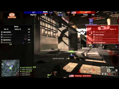 Dignitas vs Fnatic Map 2 - Group A - Dreamhack Winter 2013 - Battlefield 4